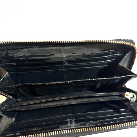 Coach vintage Black Leather Wallet - Picture 5 of 6